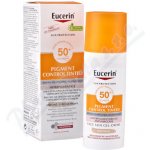 Eucerin Pigment Control emulze na opalování na obličej s depigmentačním účinkem SPF50+ středně tmavá 50 ml – Sleviste.cz