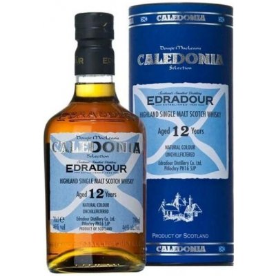 Edradour Caledonia Highland Single Malt Whisky 12y 46% 0,7 l (holá láhev) – Hledejceny.cz