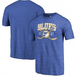 Fanatics pánské tričko St. Louis Blues Vintage Line Shift tri-Blend