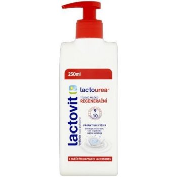 Lactovit Lactourea regenerační tělové mléko s dávkovačem 400 ml