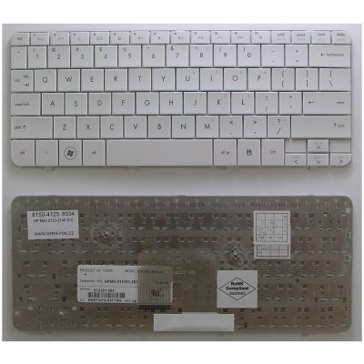 klávesnice HP Pavilion DV2 1000 1100 1200 bílá US