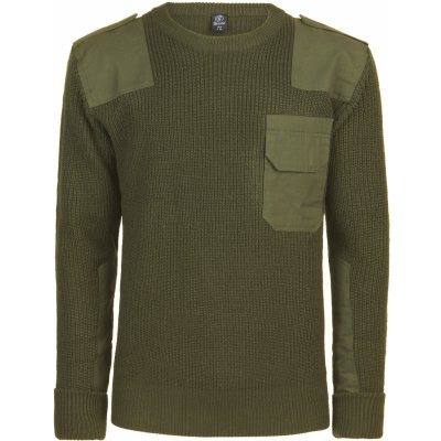 Brandit svetr BW pullover olivová – Zboží Dáma