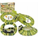 TopKing Dinosauří dráha 210 cm XL závodní set 140 dílků Dárek pro děti 3+ – Zboží Mobilmania