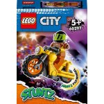 LEGO® City 60297 Demoliční kaskadérská motorka – Zboží Živě