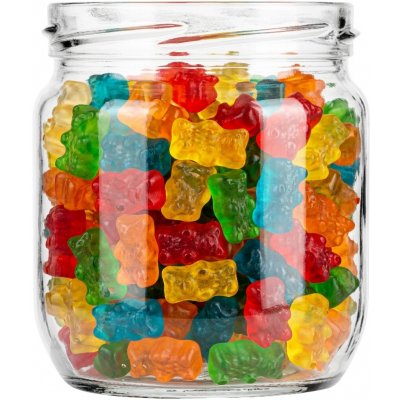 Zavarovacisklo.cz Zavařovací sklenice GURKEN čirá TO 82 72ks x 425ml – Zboží Dáma