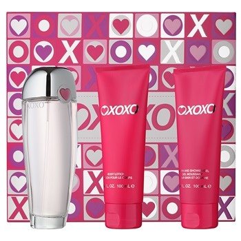 Xoxo Xoxo EDP 100 ml + tělové mléko 100 ml + sprchový gel 100 ml dárková sada