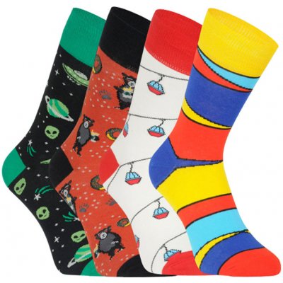 Bellinda Dárková sada ponožek Crazy socks Box BE481044 006 – Zboží Mobilmania