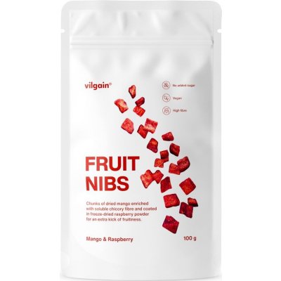 Vilgain Fruit Nibs Mango a malina 100 g – Sleviste.cz