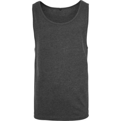 Build Your Brand pánské tílko BY003 Charcoal Heather – Zboží Dáma