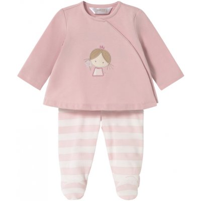 Mayoral kojenecký set triko DR a polodupačky Princezna pruh růžová – Hledejceny.cz