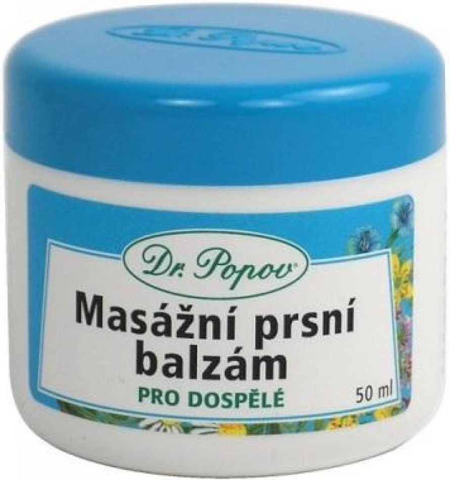 Dr. Popov masážní prsní balzám pro dospělé 50 ml