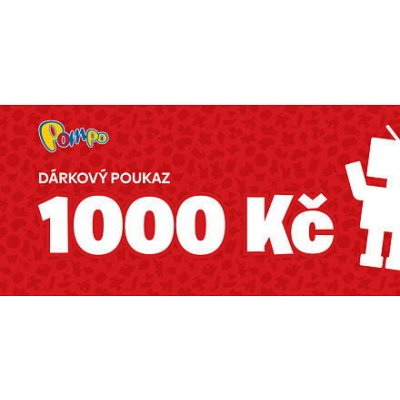 Dárkový poukaz Pompo 1000 Kč – Zboží Mobilmania