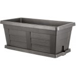 Bama truhlík Legno antracit 80 x 40 x 35 cm – Hledejceny.cz