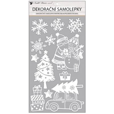 Anděl Přerov Samolepka auto s glitry 24 x 47 cm – Hledejceny.cz