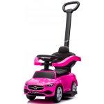 Baby Mix Odrážedlo s vodící tyčí Mercedes Benz AMG C63 Coupe růžová – Sleviste.cz