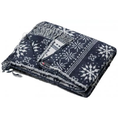 DF David Fussenegger bavlna deka Winter snowflakes Vločky modrá 150x200 – Zboží Mobilmania