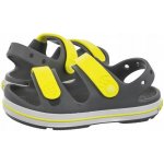 Crocs Crocband Cruiser Sandal Slate Grey/Acidity – Zboží Dáma