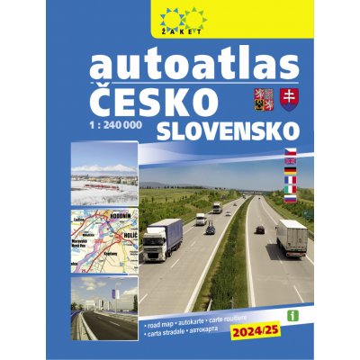 Autoatlas Česká republika Slovenská republika 1:240 000 – Zbozi.Blesk.cz