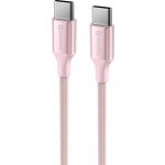 Swissten 71528205 USB-C / USB-C, 1,5m, růžový – Zboží Živě
