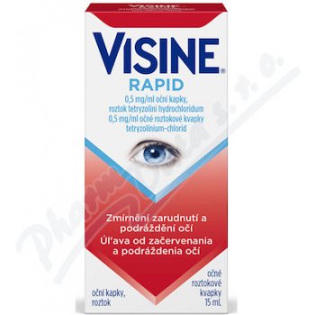 VISINE RAPID OPH 0,5MG/ML OPH GTT SOL 1X15ML