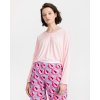 Calvin Klein dámské triko na spaní růžová