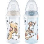 NUK first choice active cup láhev Medvídek Pú se silikonovým pítkem oranžová s tygrem 300 ml – Zboží Mobilmania
