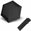 Deštník Doppler Mini Slim Carbonsteel plochý skládací deštník černý
