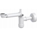 Ravak umyvadlový sifon nábytkový, plast, bílá X01612 – Sleviste.cz