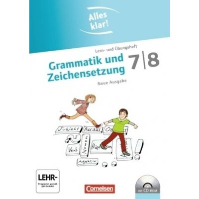 7./8. Schuljahr, Grammatik und Zeichensetzung m. CD-ROM