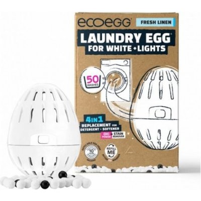 EcoEgg Prací vajíčko na bílé prádlo Svěží bavlna - 50 praní