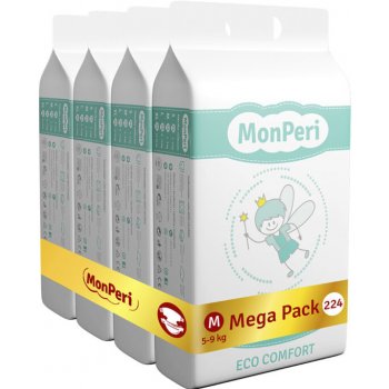 MonPeri Eco Comfort L 8-13 kg 4 x 200 ks
