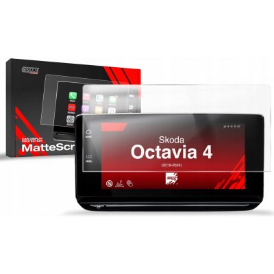 GRIZZ Protector, Ochrana displeje MatteScreen, Škoda Octavia IV, 2020-2024, Columbus/Bolero, Display 10" | Zboží Auto