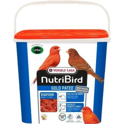 VERSELE-LAGA Nutribird Gold Patee červení kanárci 5 kg – Zbozi.Blesk.cz