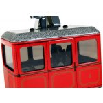 Kovap Lanovka plechová červená na natažení na klíček Kov 0621 – Zboží Mobilmania