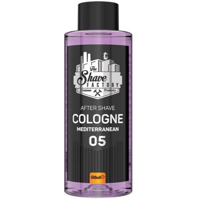 THE SHAVE FACTORY After Shave Cologne Mediterran 500 ml – Hledejceny.cz