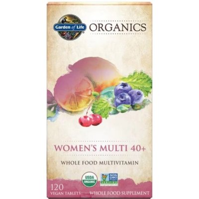 Garden of Life Mykind Organics Women´s 40+ Multi 120 tablet – Hledejceny.cz