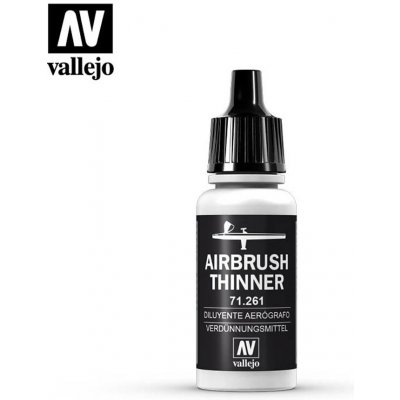 Vallejo: Airbrush Thinner ředidlo 18ml – Zboží Mobilmania