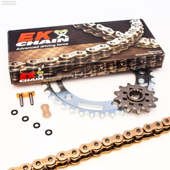 EK Chain Řetězová sada Suzuki GSX-R 600 06-10