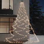 vidaXL LED nástěnný strom s kovovým háčkem 720 LED teplá bílá 5m vnitřní venkovní – Hledejceny.cz