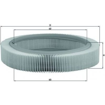 Vzduchový filtr KNECHT LX 209 – Hledejceny.cz