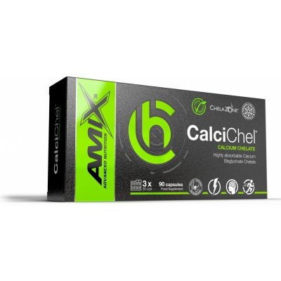 Amix CalciChel Calcium Chelate 90 kapslí – Hledejceny.cz