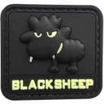 ARMED PATCHES PVC nášivka - Small Glow BlackSheep – Zboží Dáma