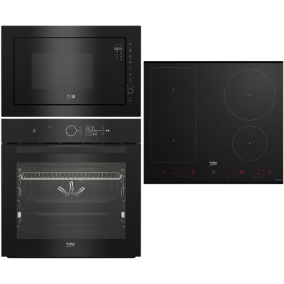 Set Beko BBIM17400BDS + BMCB25433BG + HII64822UFT – Sleviste.cz