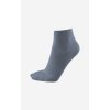 Gina ponožky střední bezešvé jednobarevné ponožky 82004P tm. šedá