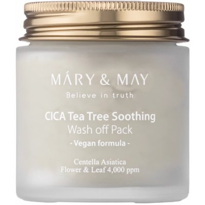 Mary&May Cica Tea Tree Soothing Wash off Pack Jílová maska proti nedokonalostem 125 g – Zboží Mobilmania