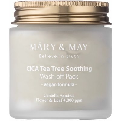 Mary&May Cica Tea Tree Soothing Wash off Pack Jílová maska proti nedokonalostem 125 g – Zbozi.Blesk.cz