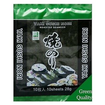 Yaki Sushi Nori Green pražené mořské řasy 25 g