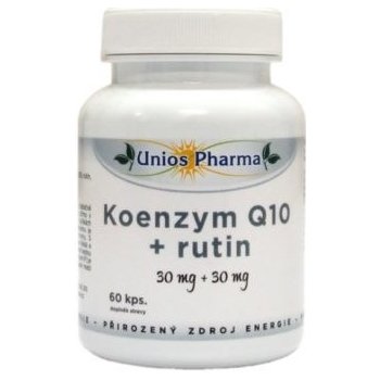 Unios Pharma Unios Pharma Koenzym Q10 30 mg+rutin 60 kapslí