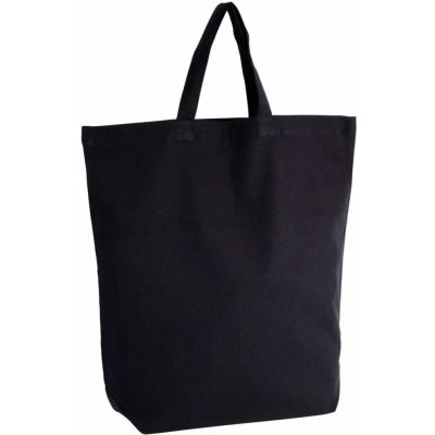 Kimood bavlněná taška s krátkými uchy BASE černá