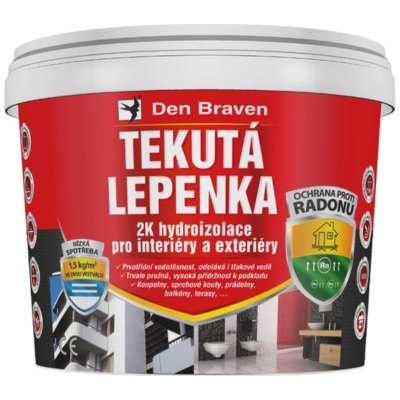 Den Braven Tekutá lepenka 2K Den Braven 21 kg – Hledejceny.cz